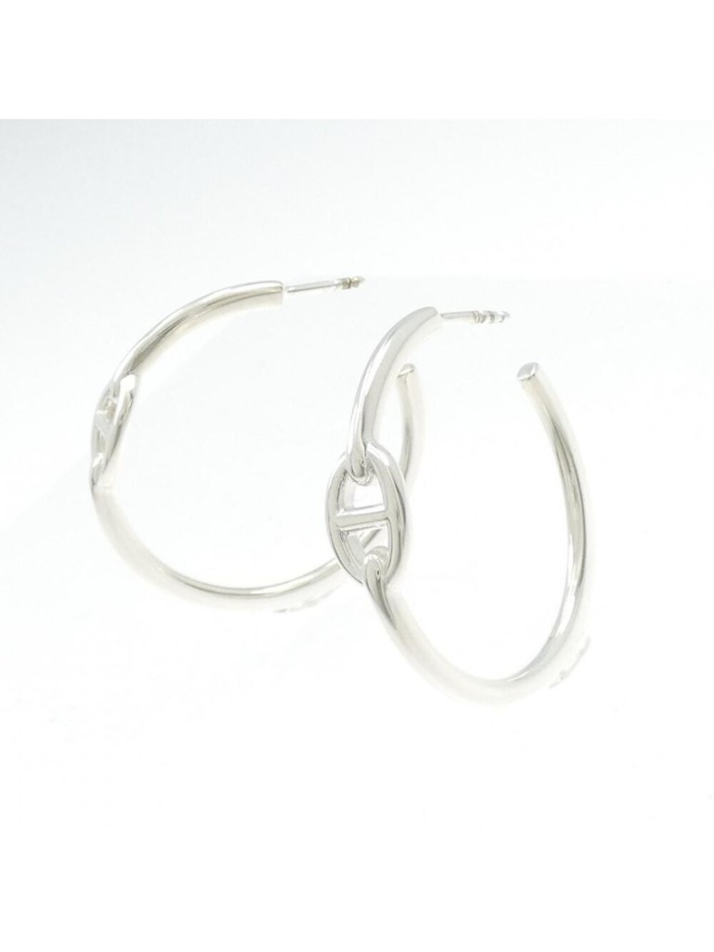 Hermes Chaine D'ancre Large Earrings - Picture 2 of 4